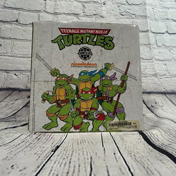 New in package Teenage Mutant Ninja Turtles Faces Shot Glass Set of 4 - Picture 2 of 2